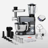 Trumio SM1503BMLF 6.2 L, Çok İşlevli Kıyma Çekme Hamur Mayalama Blender Makinesi - 2