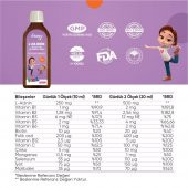 Vitago Kids - PIRIL, L-Arjinin, Multivitamin, Multimineral İçeren Şurup - 5