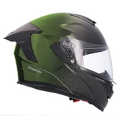 SHIRO 2006 S04 KASK FC CARBON SV XL 6162 YEŞİL GÜNEŞ GÖZLÜĞÜ VİZÖRLÜ - 1