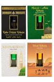 Kabe Örtüsü Kokusu Mescidi Aksa kokusu Medine Ravza Kokusu ve Uhud Kokusu Alkolsüz Esans 3ml thumbnail 1