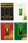 Kabe Örtüsü Kokusu Medine Ravza Kokusu Kubbetül Sahra Kokusu ve Mescidi Aksa kokusu Alkolsüz Esans 3ml thumbnail 1