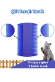 Bit Tarağı Seti Kedi Pire Tarak Fırça Kedi Tüyü Toplama Bit Şampuanı Pire Tozu - 4