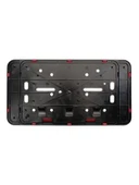 Çerçeveli Dikdörtgen  Plakalık Plaka Altlığı Kırmızı 32X17cm 1 Adet - 2