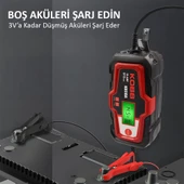 KOBB KBS10A 6/12V 200A Dijital Akü Şarj / Akü Bakım / Desülfatör ve Power Supply thumbnail 12