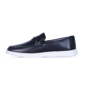 Pierre Cardin 191074 Premıum Siyah Erkek Deri Loafer Ayakkabı - 2