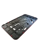 Çerçeveli Dikdörtgen Plakalık Plaka Altlığı Kırmızı 32X17cm 1 Adet - 4