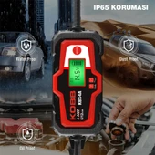 KOBB KBS4A 6/12V 120A Dijital Akü Şarj / Akü Bakım / Desülfatör ve Power Supply thumbnail 8