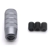 Gri Baklalı Vites Topuzu Metal-Spor Araçlar İçin 9.5cm Renkli Şık Tasarım - 2