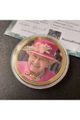 39963681b2fefb9fba Numis Proof 2016 Kraliçe Elizabeth 24Ayar AltınKaplama Sertifikalı 52gram A-35193 thumbnail 4