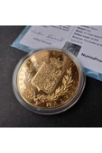 39963681b2f90d39bd Numis Proof 2016 Kraliçe Elizabeth 24Ayar AltınKaplama Sertifikalı 52gram A-35181 thumbnail 3