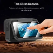 Insta360 Ace Pro/Ace Pro 2 Aksiyon Kamera Uyumlu Ekran koruyucu Nano Jelatin Seti - 8