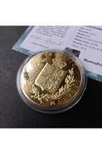 39963681b2f3eb7f6c Numis Proof 2016 Kraliçe Elizabeth 24Ayar AltınKaplama Sertifikalı 52gram A-35182 thumbnail 3