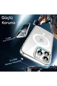 MTL  iPhone 16 Pro Max Şeffaf Magsafe Kılıf - 4