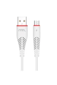 MTL  Usb To Micro Silikon Hızlı Şarj Ve Data Aktarım Kablosu 1 Metre 3.4 Amper Mt2013 - 2
