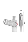 MTL  Type-c Uyumlu 128 Gb Otg'li Uyumlu Usb Flash Bellek Mt833 - 2