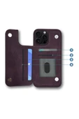MTL  iPhone 14 Pro Deri Cüzdan Kılıf - 3