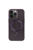 MTL  iPhone 15 Pro Taşlı Magsafe Kılıf - 1