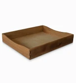 Woodsaka Dergi ve Evrak Kutusu - Ceviz & Huş Ağacı Kontraplak Taban - 34cm x 28cm x 5cm - 1