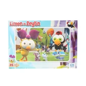 CAFRM-5082-5083 Limon ile Zeytin Frame Puzzle 35 Parça - 1