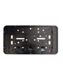 Çerçeveli Dikdörtgen  Plakalık Plaka Altlığı Mavi 32X17cm 1 Adet - 2