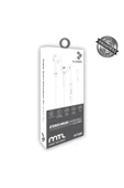 MTL  iPhone 14 Tak Çalıştır Stero Lightning Kulaklık - 1