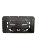 Çerçeveli Dikdörtgen Plakalık Plaka Altlığı Sarı 32X17cm 1 Adet - 2