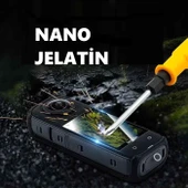Insta360 X3 Aksiyon Kamera Uyumlu 4 Adet Şeffaf Ekran koruyucu Nano Jelatin thumbnail 2