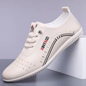 Erkek Deri Sandalet (Bej) thumbnail 7