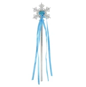 KarTaneliMaviKalpTaşlıSatenKurdeleliKarlarÜlkesiElsaAsasıSopası34cm - 1