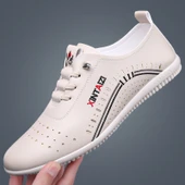 Erkek Deri Sandalet (Bej) thumbnail 2