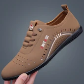 Erkek Deri Sandalet (Bej) thumbnail 5