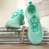 Unisex Yazlık Fileli Spor Ayakkabı (Yeşil) thumbnail 2