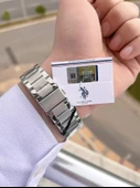 U.S.Polo Assn Çelik Kordon İç Fonksiyonları Aktif 5 Atm Suya Dayanıklı Erkek Kol Saati USPA.FS1000.03 - 5