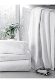 FAME HOME %100 Pamuklu 630 Gram Beyaz Büyük Havlu 90*150 Cm Otel Havlusu - 2