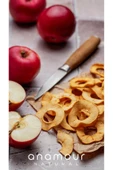 ANAMOUR NATURAL Elma Kurusu Cips Elma (Şekersiz) Kuru Meyve Kıtırı 1 KG (2 Adet) - 3