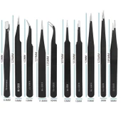 Antistatik Cımbız Seti 10 Parça Kumaş Çantalı - 4