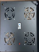 RACK KABİN FAN MODÜLÜ 2 Lİ TERMOSTATLI ÖLÇÜLER 43x46 - 1