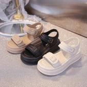 Kadın Yazlık Hafif Kalın Taban Sandalet (Bej) thumbnail 7