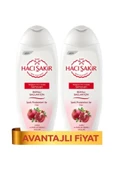 HACI ŞAKİR Şampuan Kremli Nar - Boyalı Saçlar 500 ml X 2 - 1
