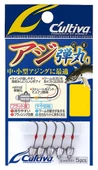 Cultiva 11779 JH-84 Horse Mackerel Bullet LRF Jighead 5 Pcs - 1