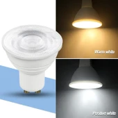 7W Çanak LED Ampul 3000K Sıcak Beyaz Işık GU10 Duy, Enerji Tasarruflu - 4
