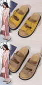 Kadın Yazlık Retro Platform Sandalet (Bej) - 7
