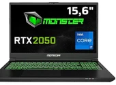Monster Abra A5 V21.3.2 i7-12700H 64 GB 1 TB SSD RTX2050 15.6" FreeDOS Full HD Gaming Laptop thumbnail 1