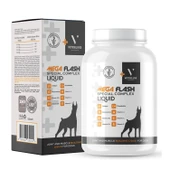 VETDELUXE Köpekler Için Eklem ve Kas Geliştirici Chondroitin, Collagen, Glucosamine, Vitamin Likit Megaflash 500 ml - 1