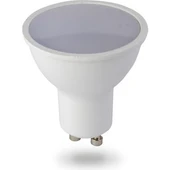 KES 046 5W GU10 LED Spot Ampul 6500K Soğuk Beyaz, Düşük Tüketimli Çanak Tipi - 1