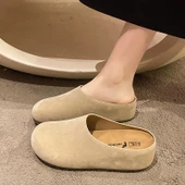 Kadın Platform Loafer Terlik (Bej) - 8