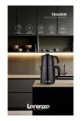 Lorenzo Teazen Pro Dijital Çay Makinesi Mat Siyah - 2