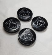 Jant Göbeği Peugeot 65/62 (62mm Yuva için)4lü Set SIYAH Yeni - 1