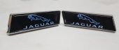 Jaguar Çamurluk arması Sağ Sol Takım Siyah Yazılı Amblem - 1