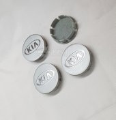 Jant Göbeği Kia 56/52 52mm Yuvaya Göre 4lü Set Sİlver - 1